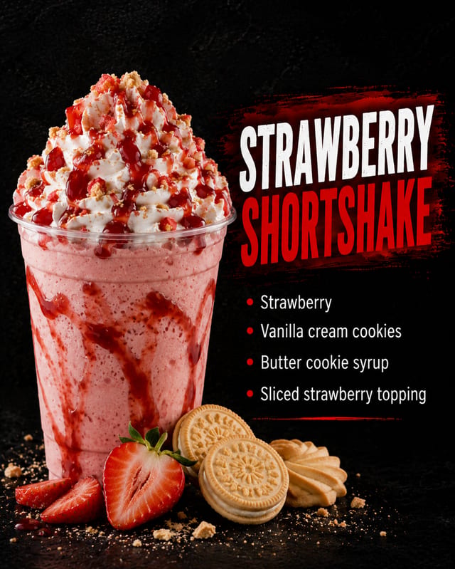 Strawberry Shortshake.