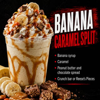 Banana Caramel Split