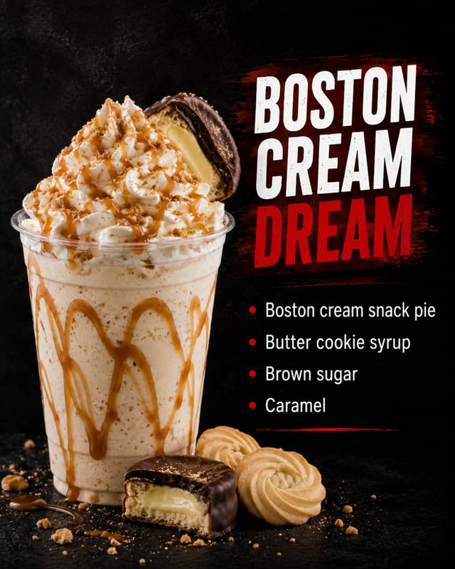 Boston Cream Dream.