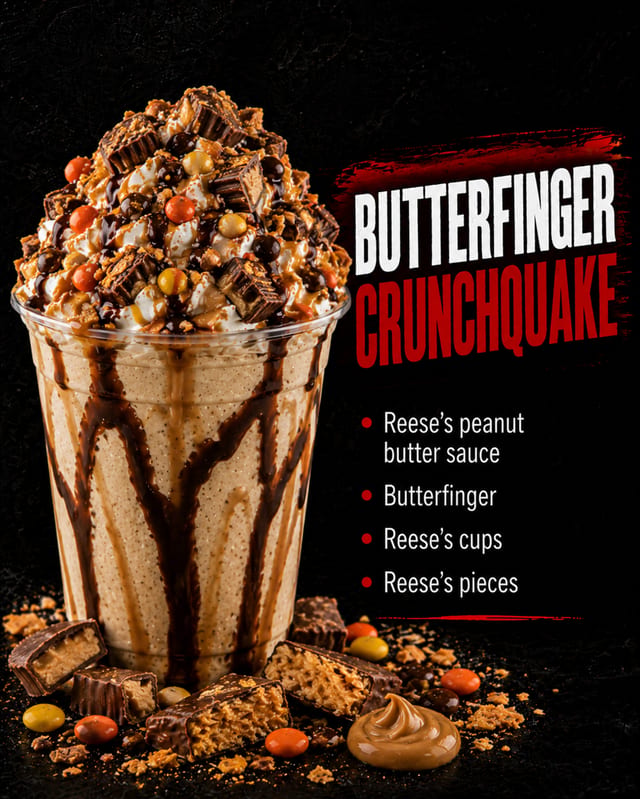 Butterfinger Crunchquake.