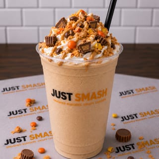 Peanut Butter Butterfinger Reese's MilkShake