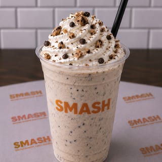Chocolate chip cookie milkshake